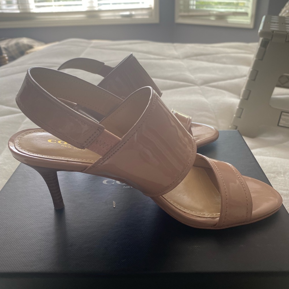 Coach Marla Patent Leather Sandals - Picture 6 of 13